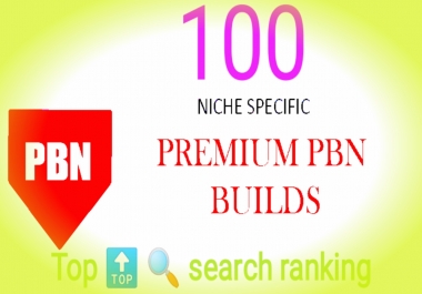 Premium Top ranking 100 Unique PBN dofollow homepage parmanent hq backlinks
