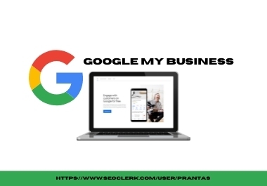 I will create and SEO optimize your Google my business profile