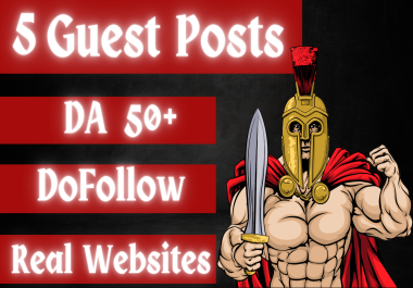5 Posts - Dominate in Your niche