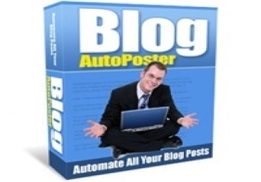 Blog auto poster software for bolgger