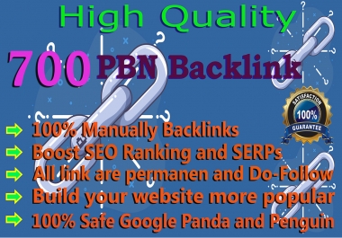 Buy Extream 700 Permanent web2 PBN Backlink with High DA PA on your Homepage with unique Website