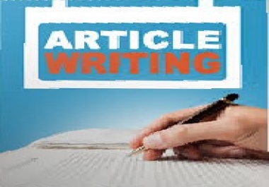 Article writing of over 700 words within 48 hours