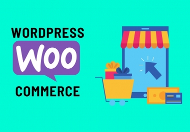 I will build wordpress woocommerce website for your online store