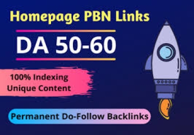 Build 10 PBN DR 50-60 Homepage Dofollow Backlink Permanent