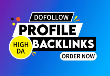 40 High Domain Authority MOZ DA 90+ Dofollow SEO Profile Backlinks