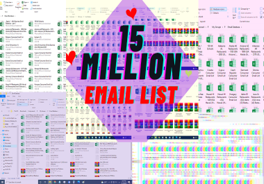 15 million email lists too big for your marketing campaign