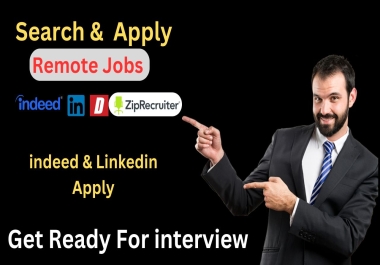 I will search and apply for jobs on your behalf