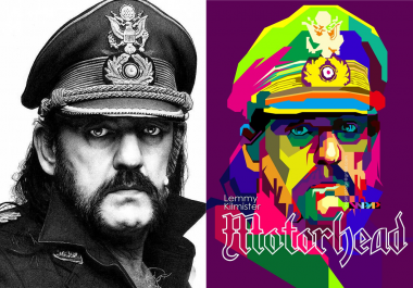 Redraw Your Photo To Pop Art WPAP Style