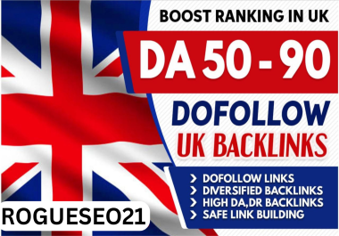 250 Exclusive UK. CO. UK Blog Post Backlinks - High Authority DA 50+ 100 Manual & Safe