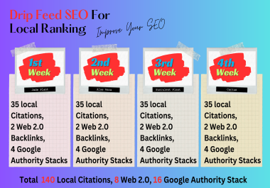 Drip feed SEO for business ranking