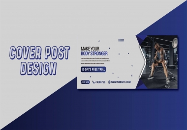 I am an expert of designing a facebook cover,  social media header banner