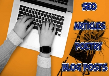 I will write 500 words,  1000 words,  or custom articles