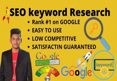Best professional SEO keyword research and competitor analysis for your website