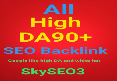 DO DA90+ 30 Web2.0 Blog post Premium links Top Google RAnk