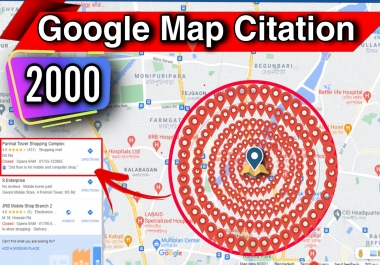 I Will Create Manually 2000 Ranking Booster Google Map Citation, Local SEO