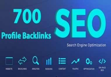 I Will Do High Quality 700 Web 2.0 Profile Backlinks for Your Website in Google Rank 100 Manual