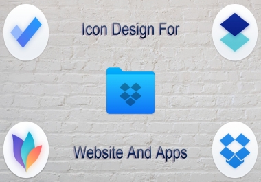 I Will Design Most Attractive Icon For Website And App