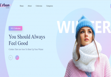 I Will Create Your Website Landing Page/Home Page