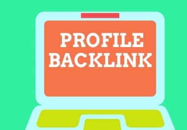 I will setup social media profile,  profiles SEO backlinks