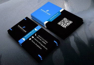 I will do professional,  elegant,  and luxury business card design