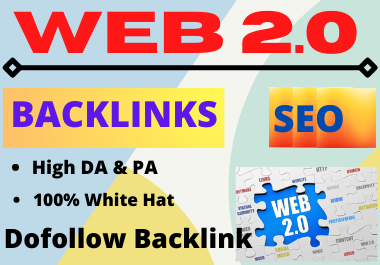 80 WEB 2.0 High Authority Permanent Contextual Backlinks