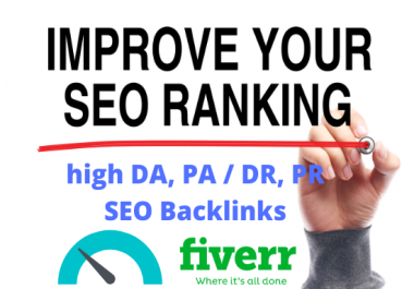 I will do high quality white head SEO backlinks,  authority link building
