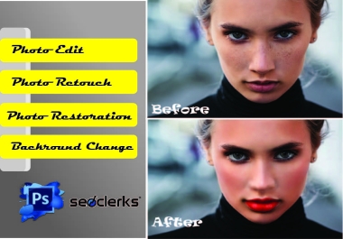 I Will do photo edit,  photo retouch and photo restoration