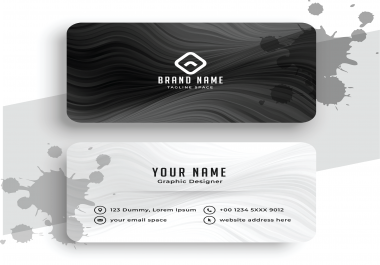 I will create modern and unique business cards for you