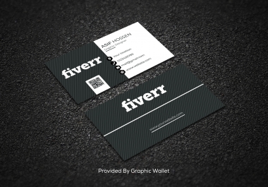 I will design premium business card with custom graphics.