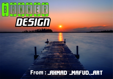 I will create stylish web banners,  headers,  social media posts and event banners