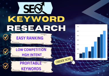 SEO keyword research and competitor analysis to rank up your website