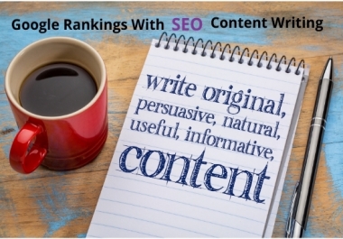 I will write SEO content for your website or blog