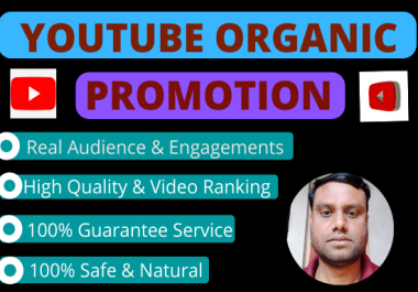 Organic You Tube Video Promotion and Social Media Marketing