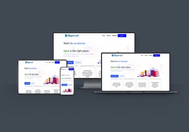 design professional and responsive wordpress landing page