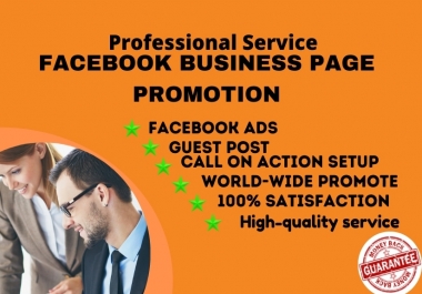 I will do professional Facebook business page creation and optimization.