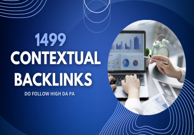 I will do seo dofollow contextual backlinks for search engine ranking