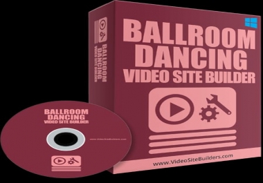 Ballroom dancing video site builder
