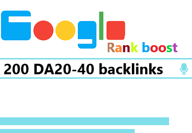 200 DA20-40 DO Follow backlinks
