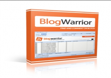 Blog Warrior find and comment blogs
