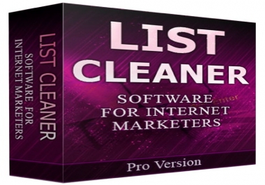List Cleaner For Internet Marketers