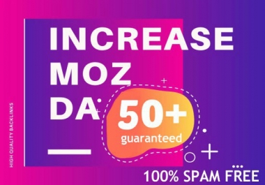 increase domain authority moz da 50