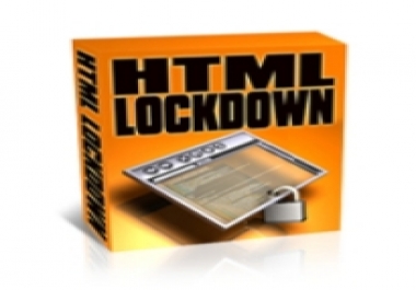 HTML LOCKDOWN VERY GOOD SOFTWARE