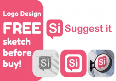 I'll do minimalist unique modern professional logo for your business