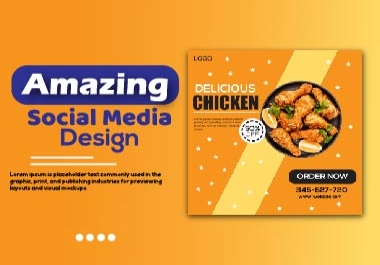 I will 8 Amazing Insta ads social media design in 24 hours