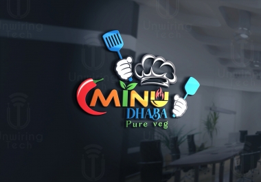 I will design a attractive eye catching logo for your Brand with visiting card,  letterhead,  envelope