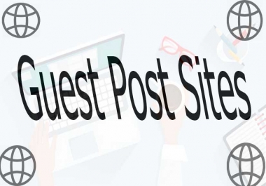 I will do published on your Guest Post on high DA and high Traffic.