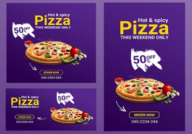 Design social media post for banner design