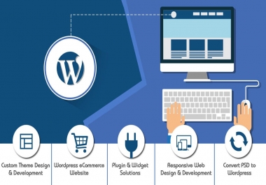 I will create wordpress business website,  portfolio website,  blogs