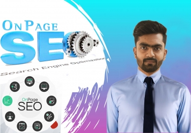 I will be your on page SEO expert for your wordpress website