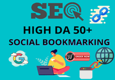 I will do 100 strong social bookmarking backlinks manually for google ranking